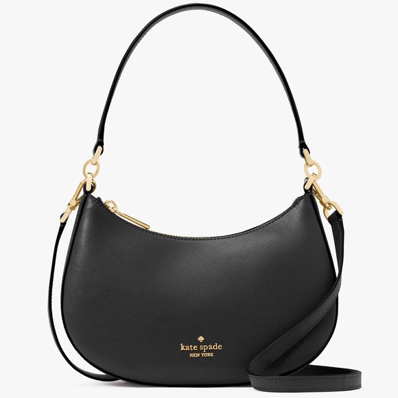 ♠️kate spade Paige Medium Convertible Crossbody Black NWT